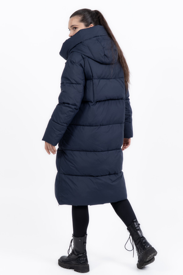 Women's coat Freever NF 22966 blue, Фото №7- freever.ua