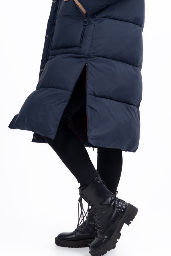 Women's coat Freever NF 22966 blue, Фото №6- freever.ua
