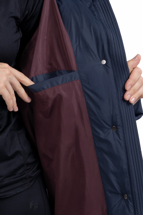 Women's coat Freever NF 22966 blue, Фото №5- freever.ua