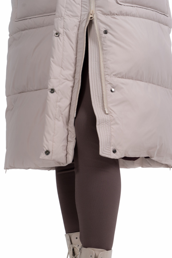 Women's coat Freever NF 22966 beige, Фото №5- freever.ua