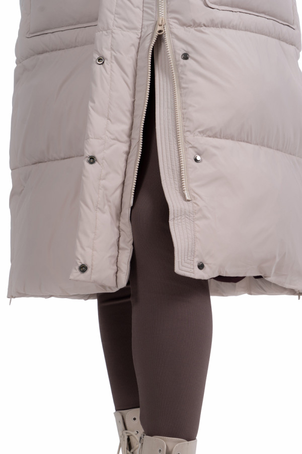 Women's coat Freever NF 22966 beige, Фото №5- freever.ua