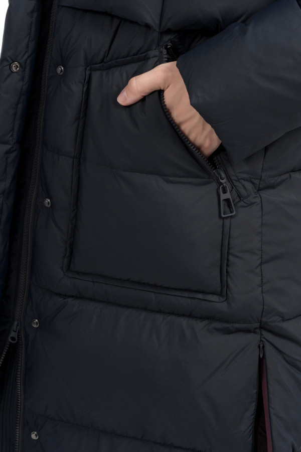 Women's coat Freever NF 22966 black, Фото №6- freever.ua
