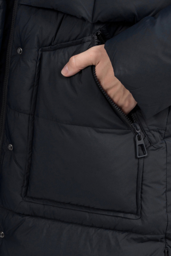 Women's coat Freever NF 22966 black, Фото №6- freever.ua