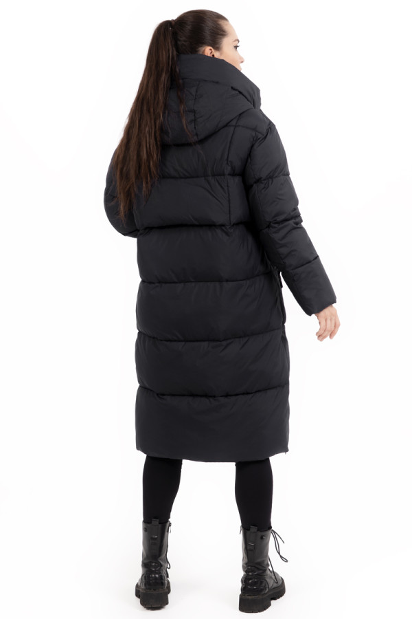 Women's coat Freever NF 22966 black, Фото №7- freever.ua