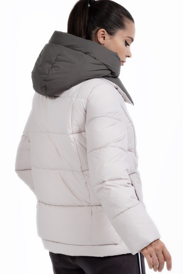 Women's Jacket Freever NF 22969 beige, Фото №4- freever.ua