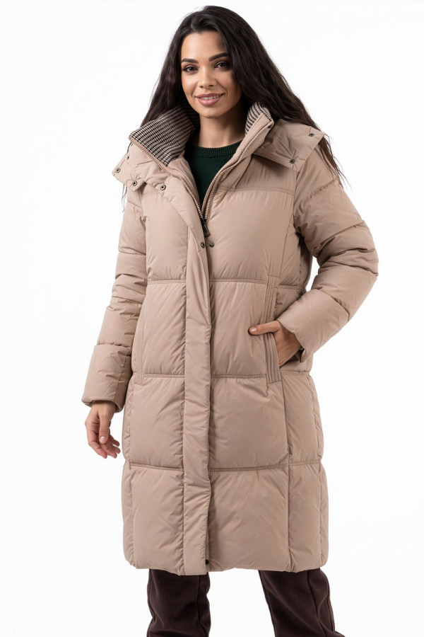 Women's coat Freever NF 22980 beige