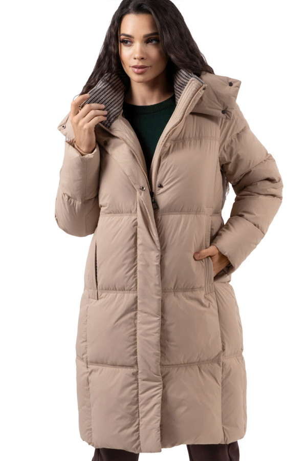 Women's coat Freever NF 22980 beige, Фото №2- freever.ua