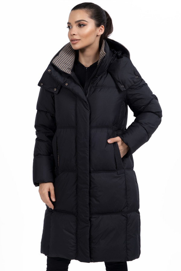 Women's coat Freever NF 22980 black, Фото №2- freever.ua