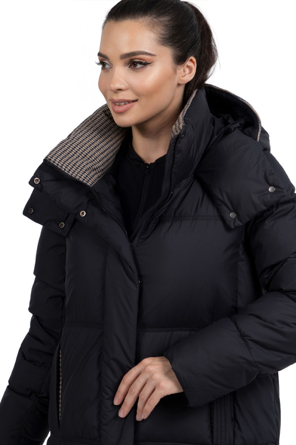 Women's coat Freever NF 22980 black, Фото №3- freever.ua