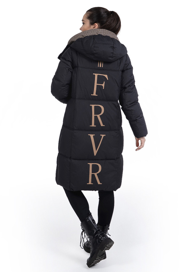 Women's coat Freever NF 22980 black, Фото №5- freever.ua