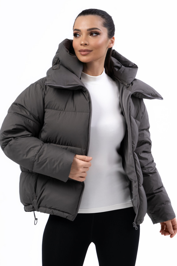 Damenjacke Freever NF 22990 grau, Фото №2- freever.ua