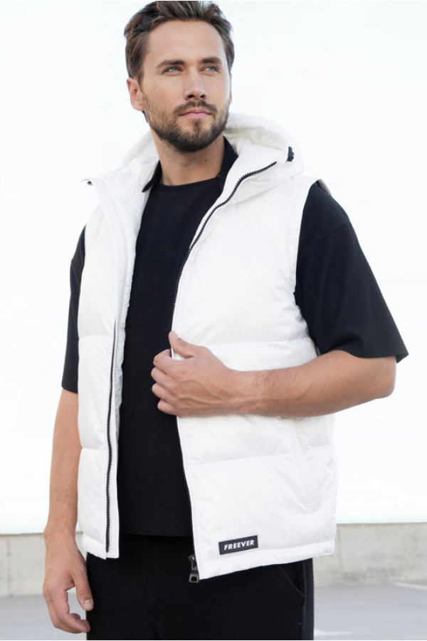 Men's transformer jacket Freever UF 23033 white, Фото №4- freever.ua