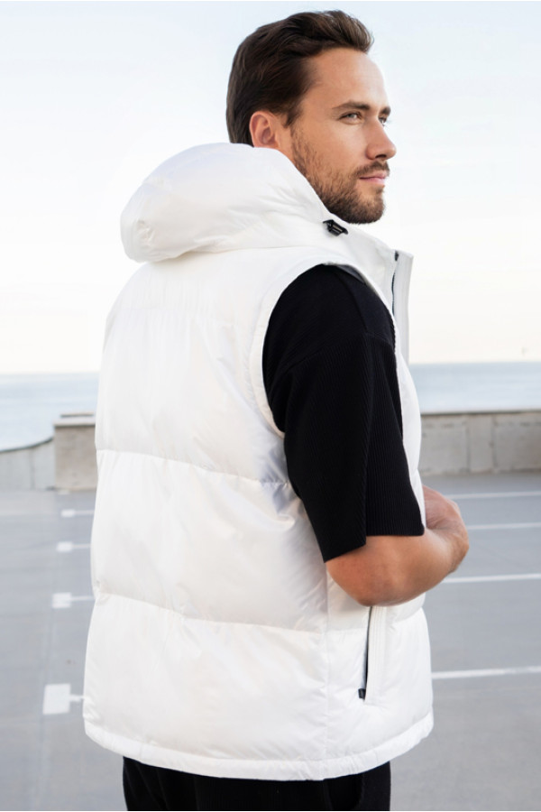 Men's transformer jacket Freever UF 23033 white, Фото №6- freever.ua