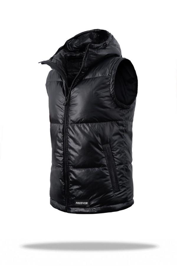 Men's transformer jacket Freever UF 23033 black, Фото №2- freever.ua