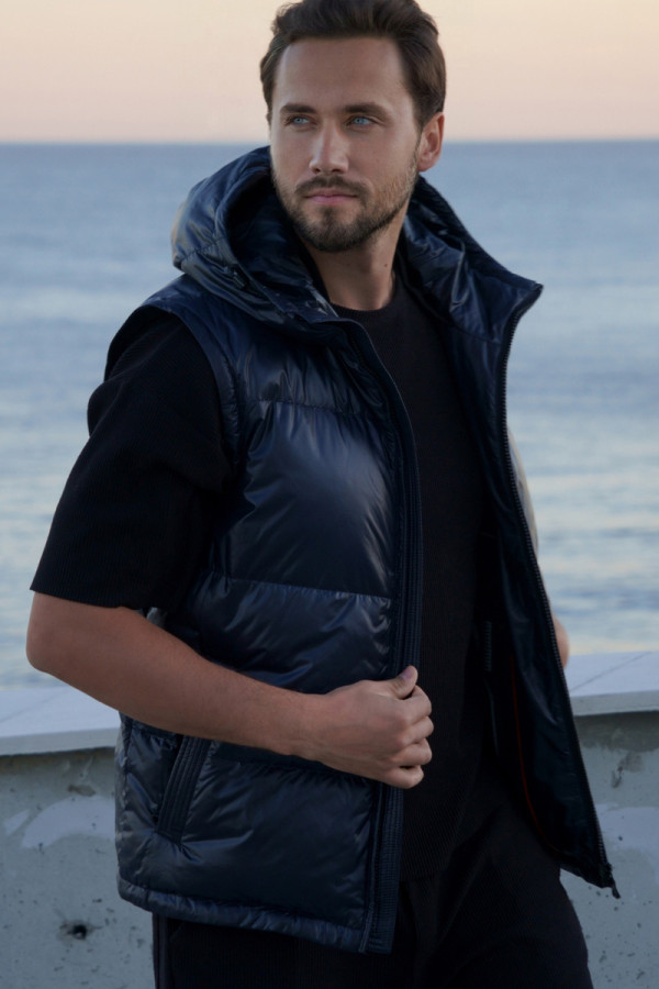 Men's transformer jacket Freever UF 23033 blue, Фото №6- freever.ua