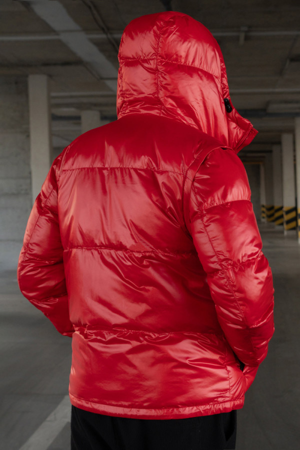 Men's transformer jacket Freever UF 23033 red, Фото №3- freever.ua