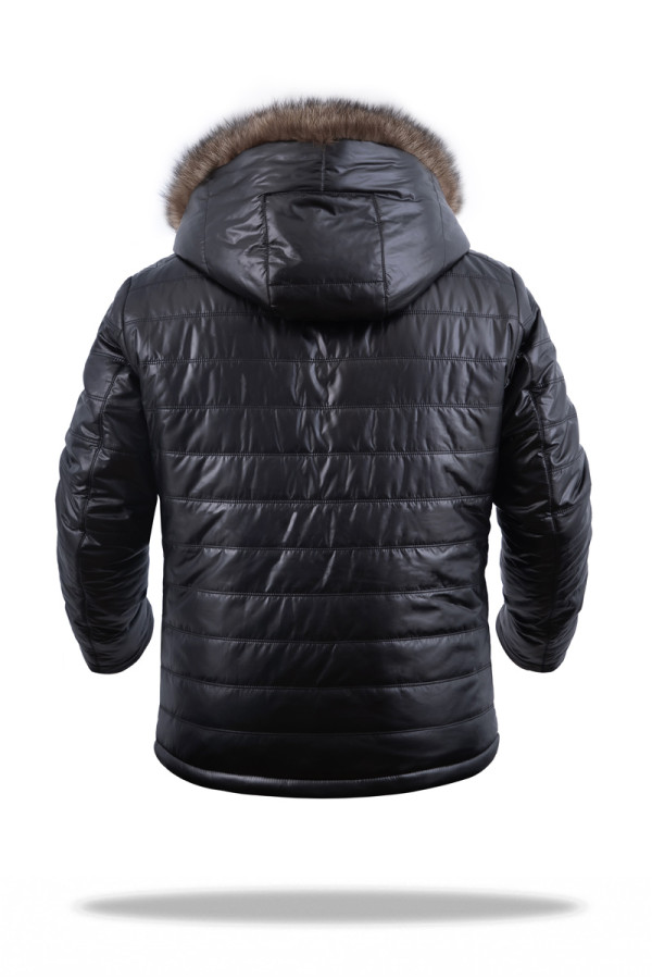 Men's camel hair jacket Freever UF 2319 black, Фото №4- freever.ua