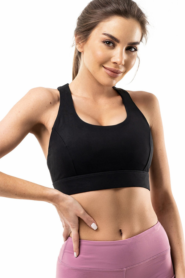 Sports top for fitness women Freever AF 2327 black