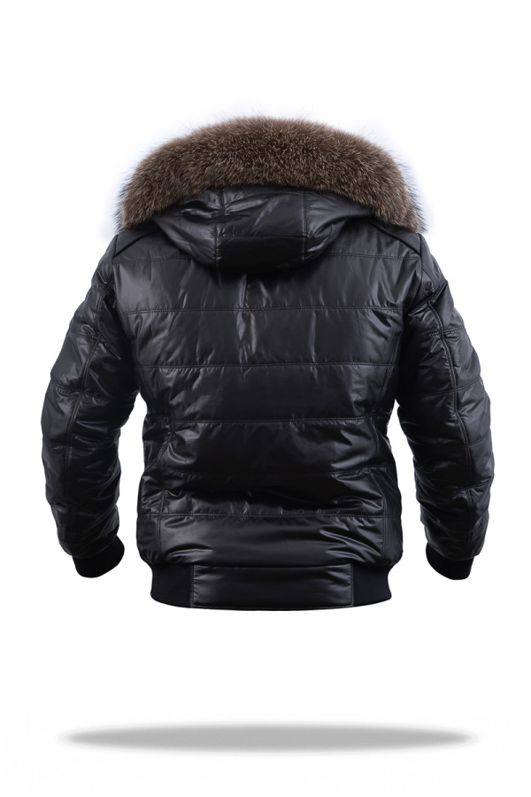 Camel wool jacket for men Freever UF 2343 black, Фото №4- freever.ua