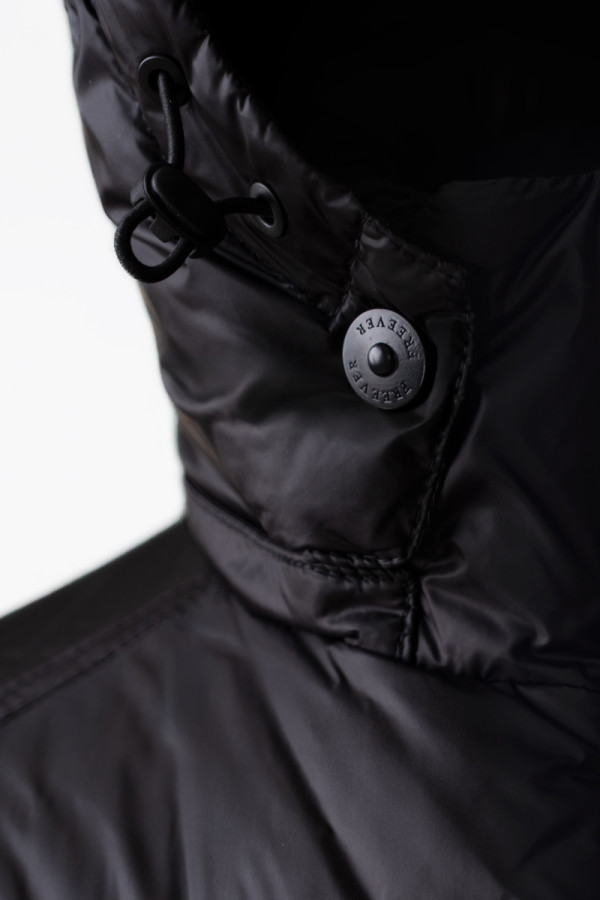 Freever NF 2406 men's down jacket black, Фото №5- freever.ua