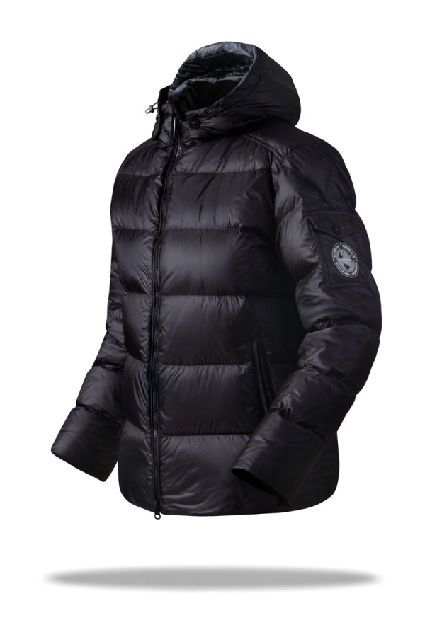 Freever NF 2406 men's down jacket black, Фото №2- freever.ua