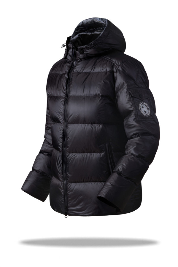 Freever NF 2406 men's down jacket black, Фото №3- freever.ua