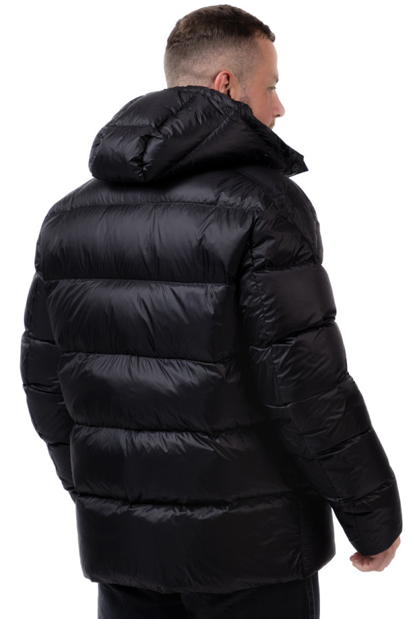 Freever NF 2406 men's down jacket black, Фото №4- freever.ua