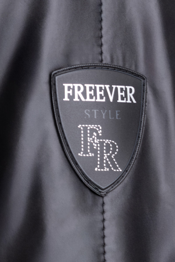 Men's demi-seasonal jacket Freever NF 24606 black, Фото №6- freever.ua