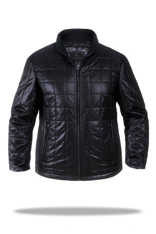 Men's demi-seasonal jacket Freever NF 24606 black, Фото №3- freever.ua