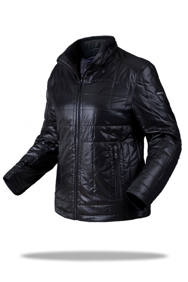 Men's demi-seasonal jacket Freever NF 24606 black, Фото №2- freever.ua
