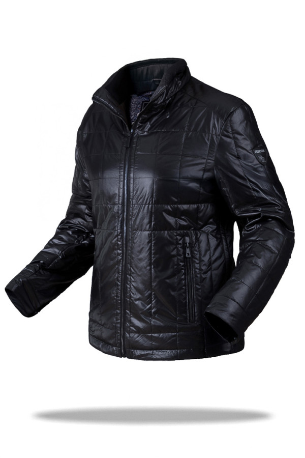 Men's demi-seasonal jacket Freever NF 24606 black, Фото №5- freever.ua