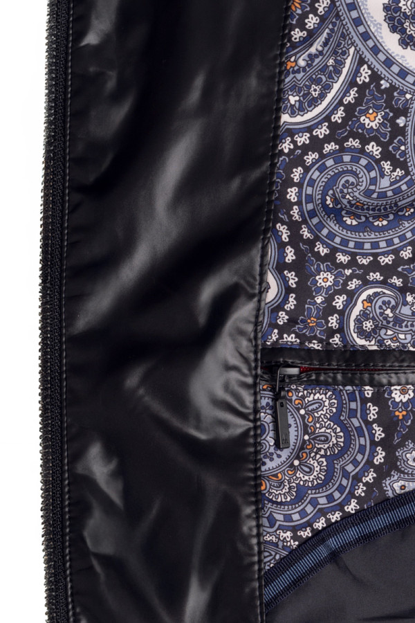Men's demi-seasonal jacket Freever NF 24606 black, Фото №7- freever.ua