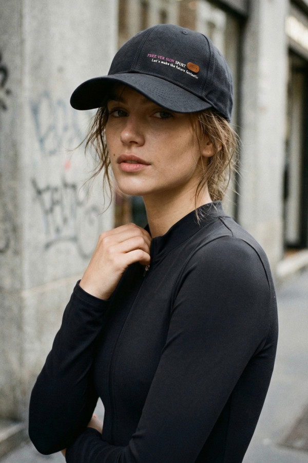 Baseball cap Freever NF 2503 black, Фото №2- freever.ua