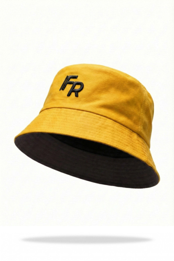Reversible panama hat Freever NF 2505 black yellow, Фото №2- freever.ua