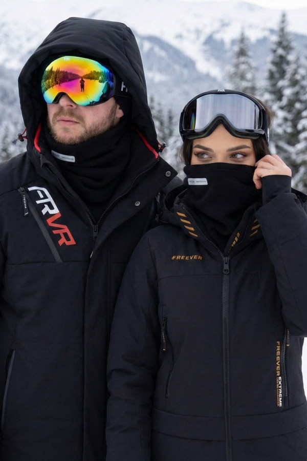 Fleece snood Freever NF 2506 black