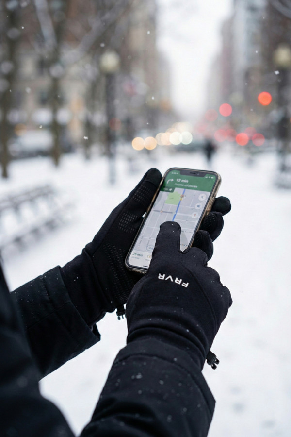 Gloves men's Freever NF 2509 black, Фото №2- freever.ua