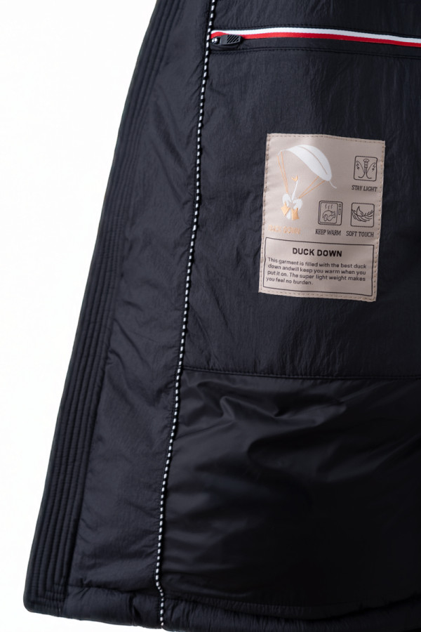 Men's down jacket Freever NF 2528 black, Фото №7- freever.ua
