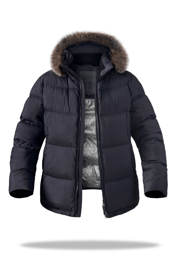 Herren-Daunenjacke Freever NF 2528 schwarz, Фото №2- freever.ua