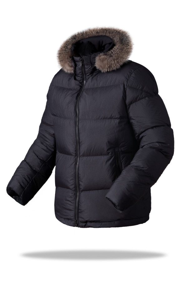 Men's down jacket Freever NF 2528 black, Фото №2- freever.ua