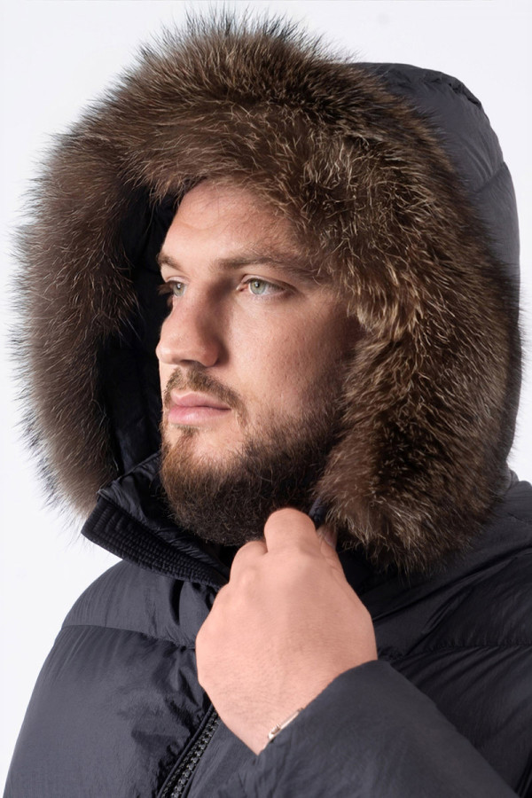 Herren-Daunenjacke Freever NF 2528 schwarz, Фото №5- freever.ua