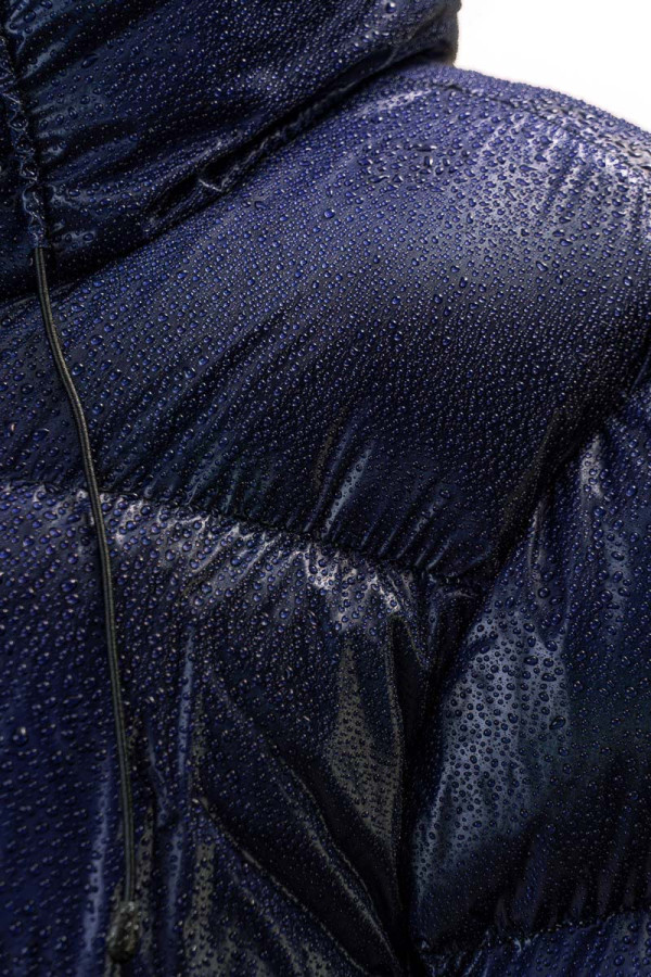 Women's down coat Freever NF 2529 blue, Фото №6- freever.ua