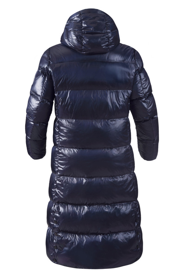 Women's down coat Freever NF 2529 blue, Фото №4- freever.ua