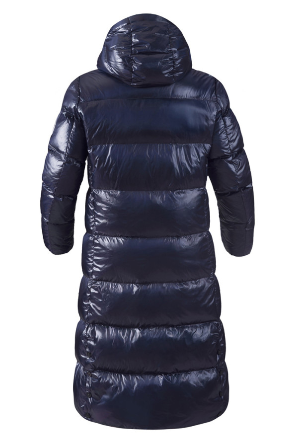 Women's down coat Freever NF 2529 blue, Фото №5- freever.ua