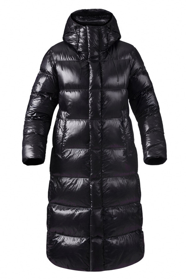 Women's down coat Freever NF 2529 black, Фото №2- freever.ua