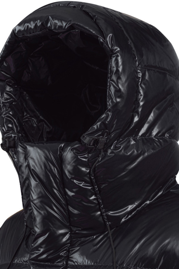 Women's down coat Freever NF 2529 black, Фото №7- freever.ua