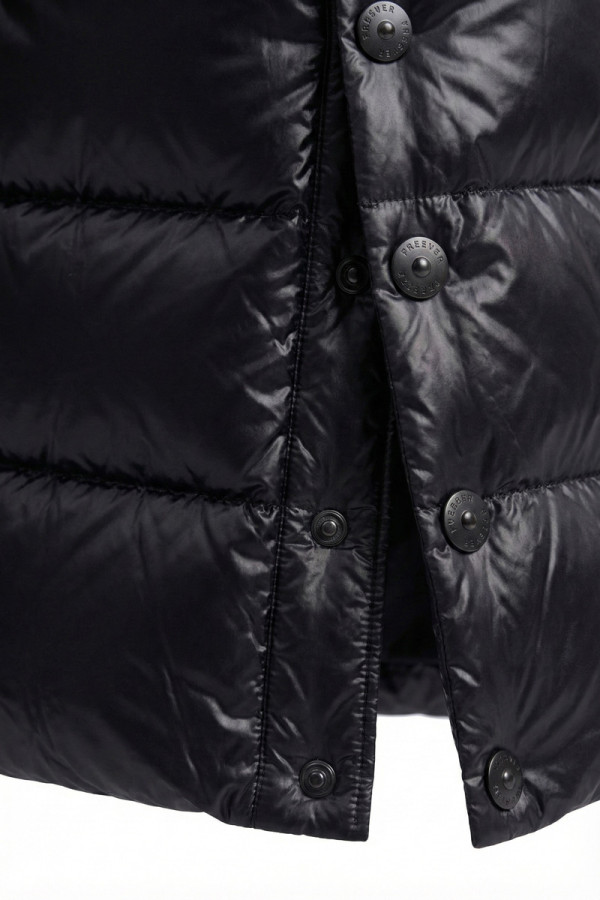 Women's down coat Freever NF 2529 black, Фото №9- freever.ua