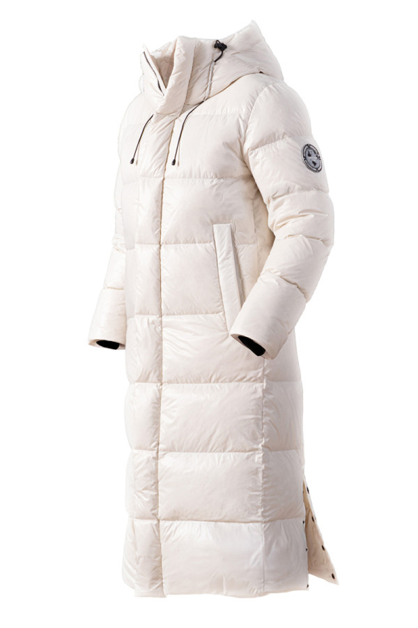 Down Women's Coat Freever NF 2529 Milky, Фото №2- freever.ua