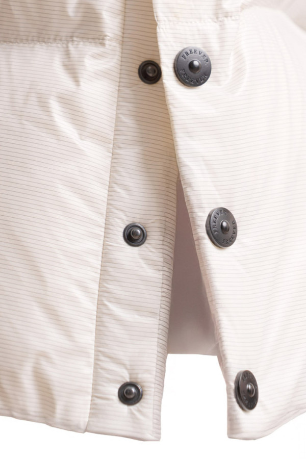 Down Women's Coat Freever NF 2529 Milky, Фото №8- freever.ua