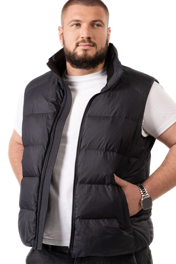 Men's down vest Freever NF 2552 black