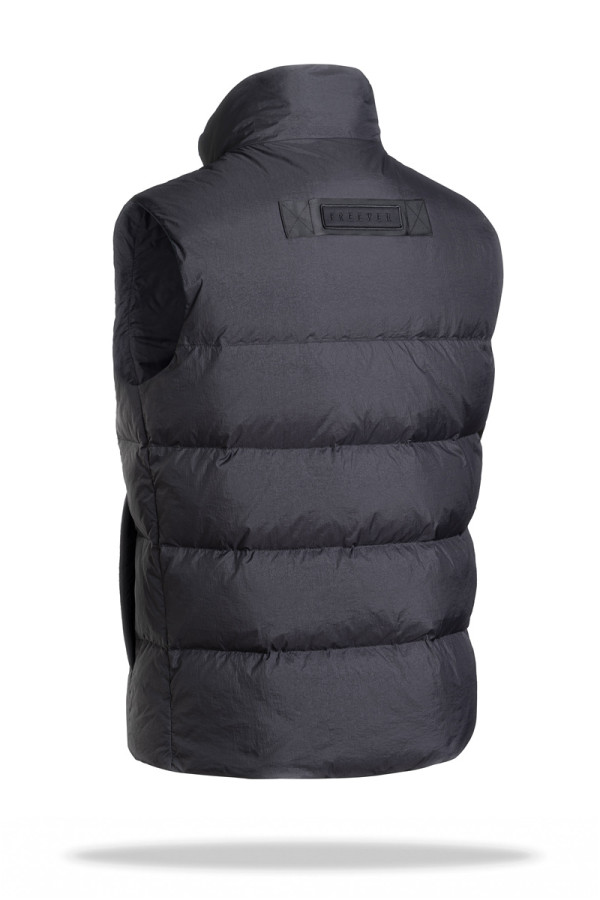 Men's down vest Freever NF 2552 black, Фото №2- freever.ua